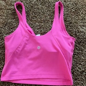 Lululemon Sonic Pink Align Top NWT